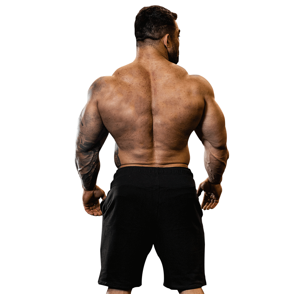 Bermuda Moletom Preto