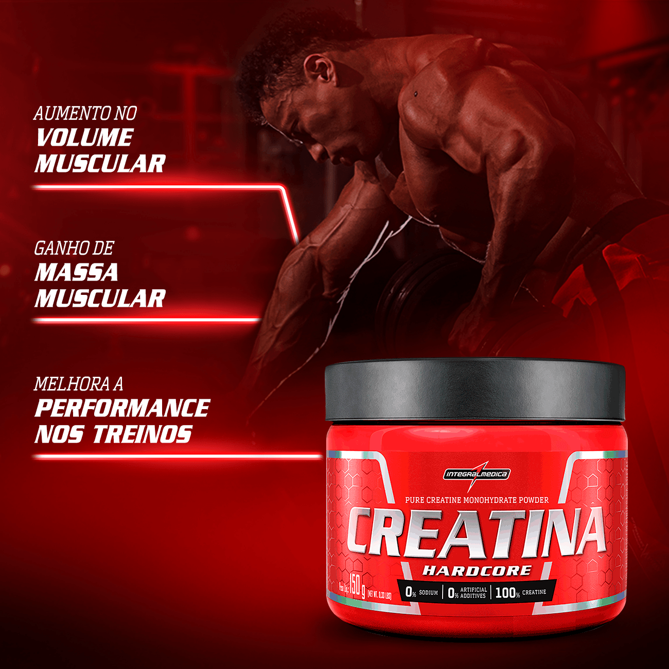 Creatina Hardcore 150g