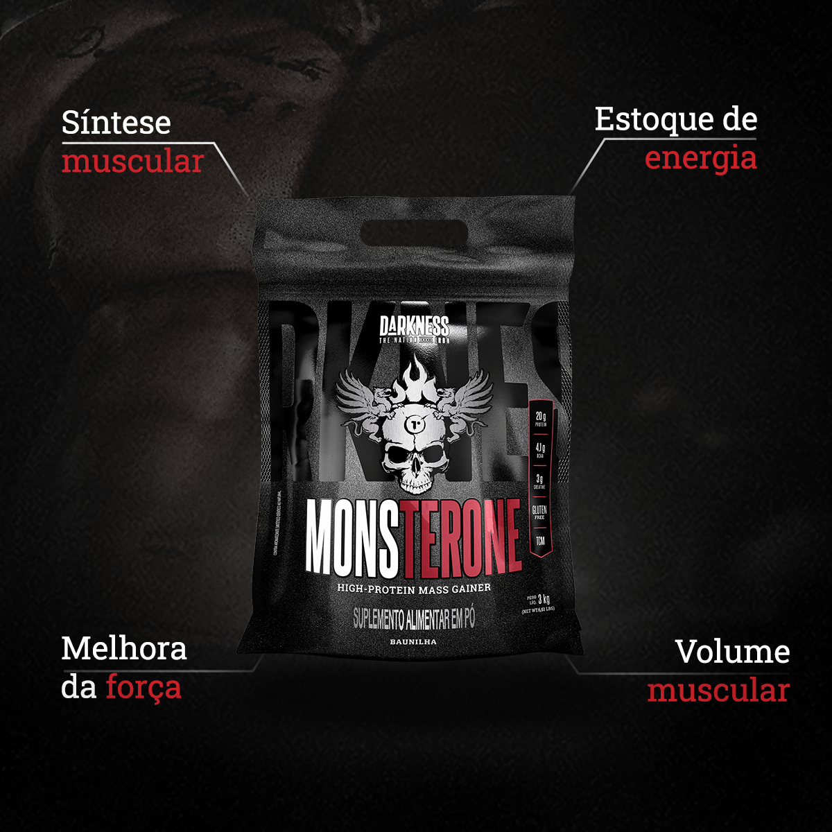 Hipercalórico Monsterone 3Kg