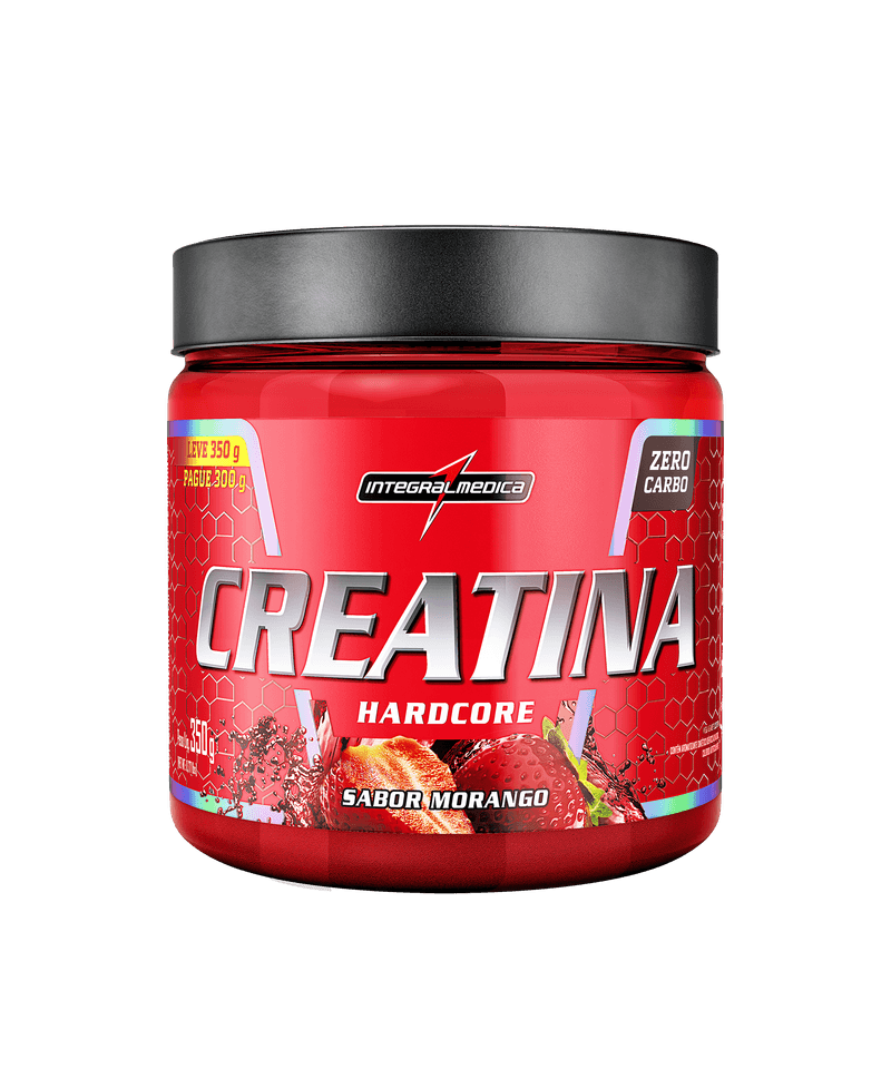Creatina 350g Hardcore Com Sabor